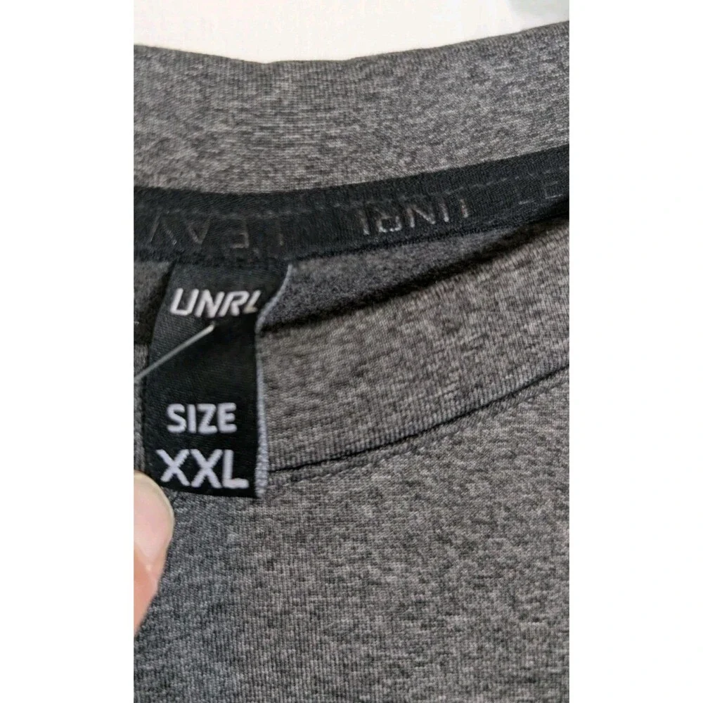 2xl UNRL x MN Wild Crossover Grey Large Logo Sweatshirt XXL Minnesota Hockey